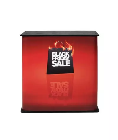 Sign Nordic Podiumdisk (pop up bord) Rektangel | ADT Tryck