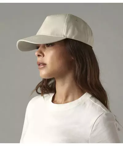Beechfield Organic Cotton 5 Panel Cap | ADT Tryck