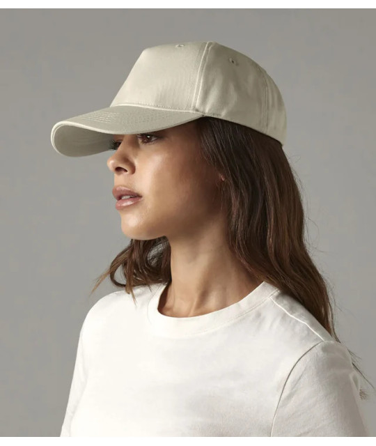 Beechfield Organic Cotton 5 Panel Cap | ADT Tryck