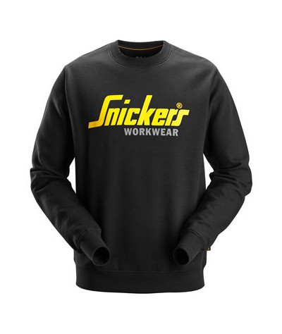 Snickers Workwear Klassisk sweatshirt med logotyp