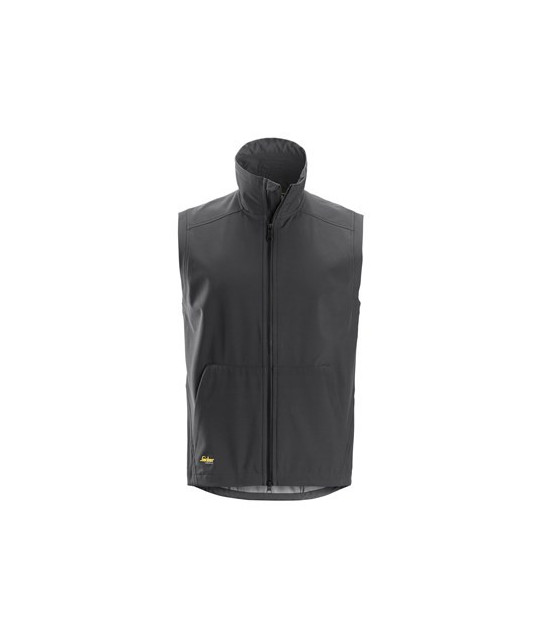 Windproof soft shell vest