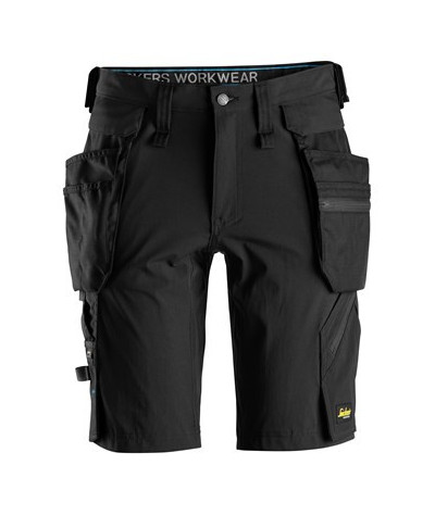 Shorts with removable holster pockets