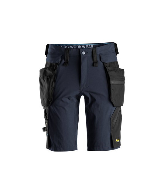 Shorts with removable holster pockets