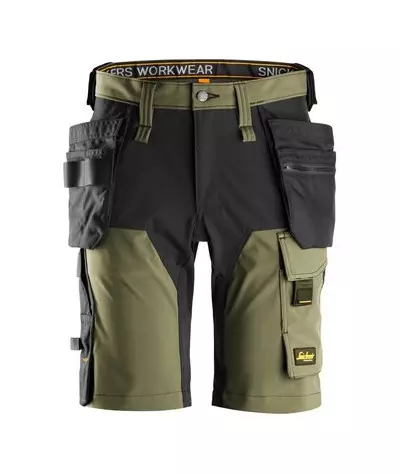 Snickers Workwear 4-vägsstretchshorts med hölsterfickor Snickers Wo...