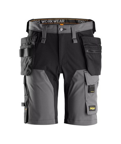 Snickers Workwear 4-vägsstretchshorts med hölsterfickor Snickers Wo...