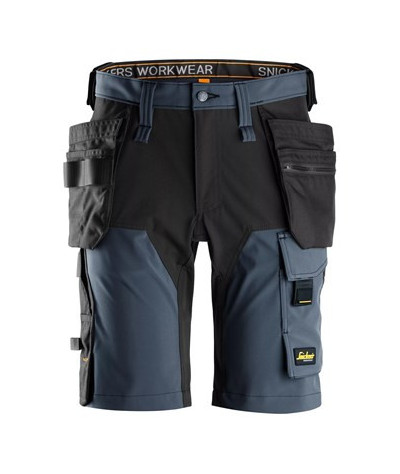 4-way stretch shorts with holster pockets