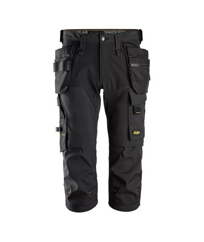 Snickers Workwear Piratbyxor i 4-vägsstretch med hölsterfickor Snic...