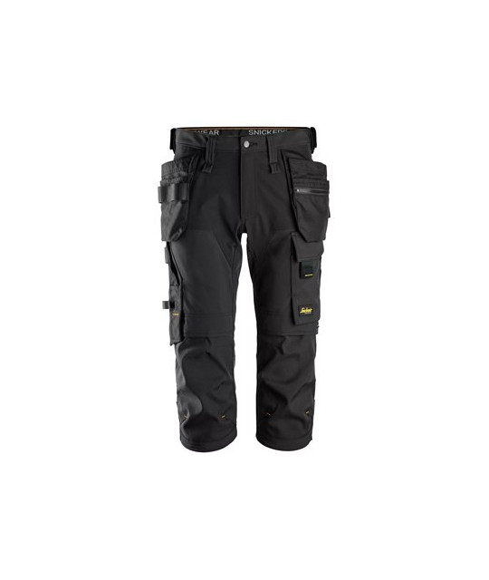Snickers Workwear Piratbyxor i 4-vägsstretch med hölsterfickor Snic...