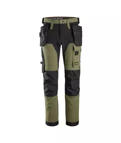 Snickers Workwear 4-vägsstretchbyxa med hölsterfickor Snickers Work...