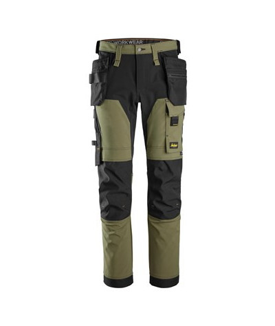 Snickers Workwear 4-vägsstretchbyxa med hölsterfickor