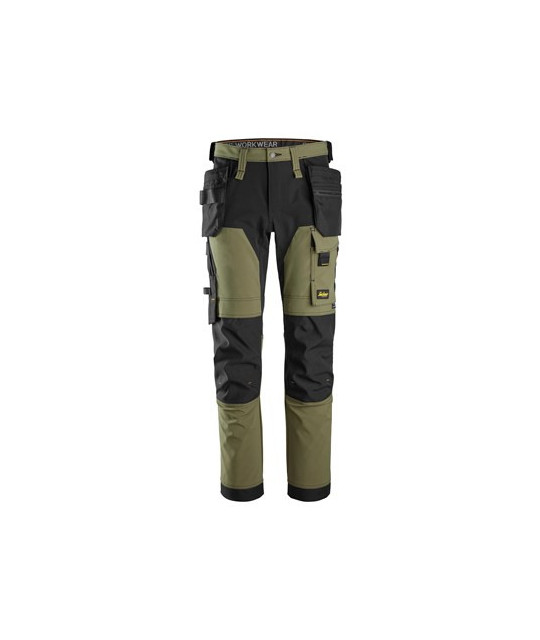 Snickers Workwear 4-vägsstretchbyxa med hölsterfickor Snickers Work...