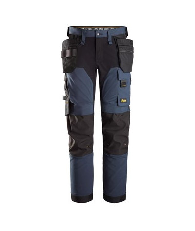 Snickers Workwear 4-vägsstretchbyxa med hölsterfickor Snickers Work...
