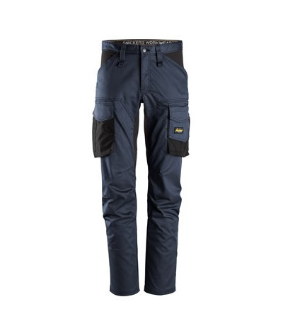 Snickers Workwear Arbetsbyxa i stretch utan knäfickor