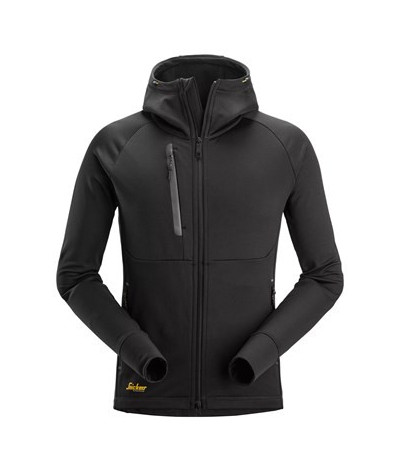 Polartec® Power Stretch® full-zip hoodie