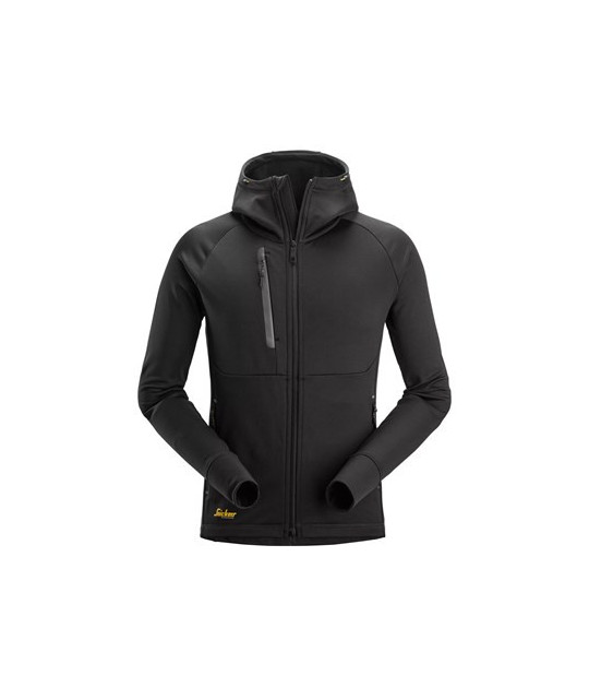 Polartec® Power Stretch® full-zip hoodie