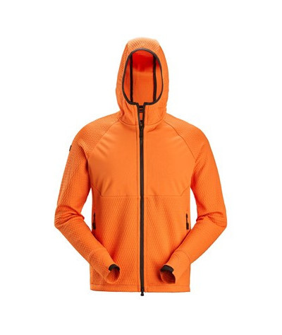 Snickers Workwear Huvtröja med hellång dragkedja Snickers Workwear ...