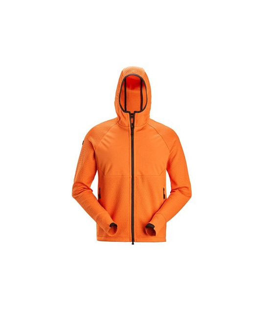 Snickers Workwear Huvtröja med hellång dragkedja Snickers Workwear ...