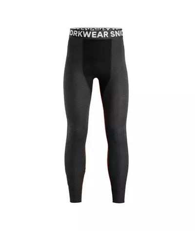 Snickers Workwear Stay Warm underställsbyxor i merinoull Snickers W...