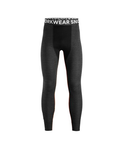 Snickers Workwear Stay Warm underställsbyxor i merinoull