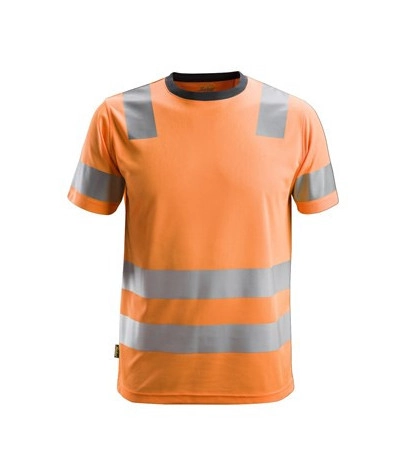 Short-sleeved high-visibility shirt, class 2