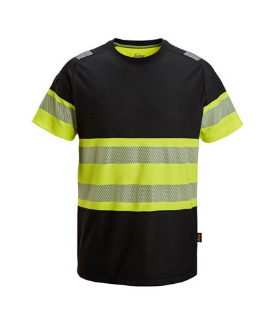 Snickers Workwear T-shirt, varsel klass 1