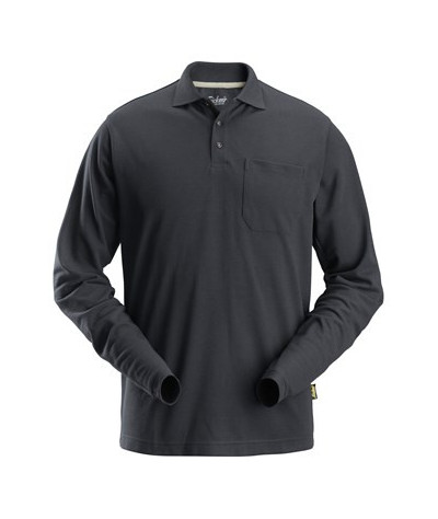 Long-sleeved polo shirt