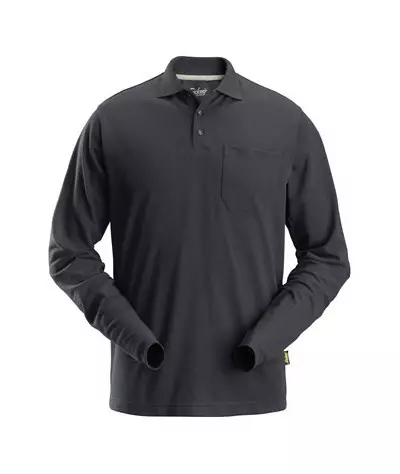 Long-sleeved polo shirt