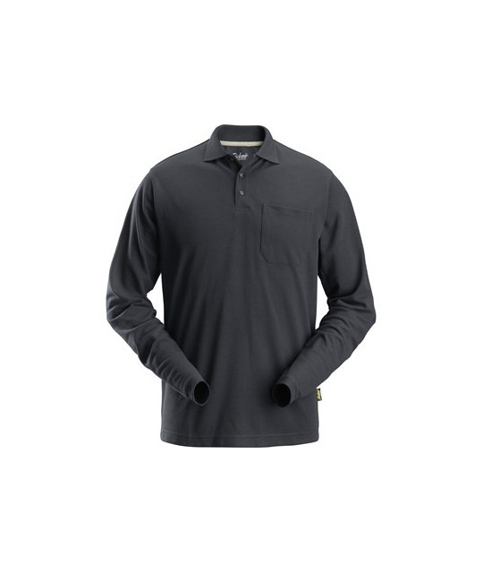 Long-sleeved polo shirt