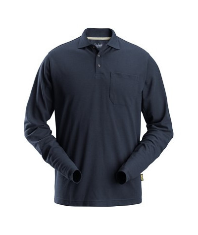 Long-sleeved polo shirt