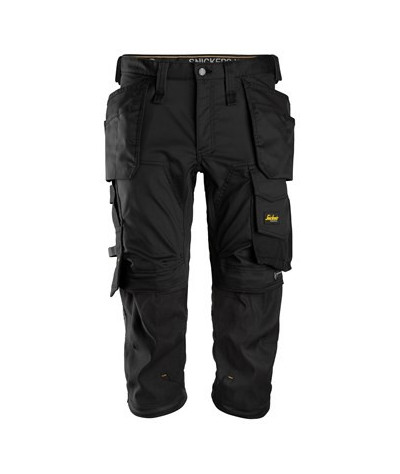 Snickers Workwear Stretchig piratbyxa med hölsterfickor, Snickers W...