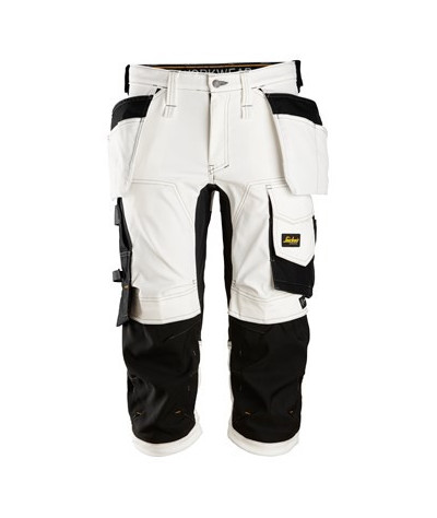 Snickers Workwear Stretchig piratbyxa med hölsterfickor, Snickers W...