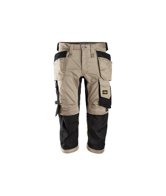 Snickers Workwear Stretchig piratbyxa med hölsterfickor, Snickers W...