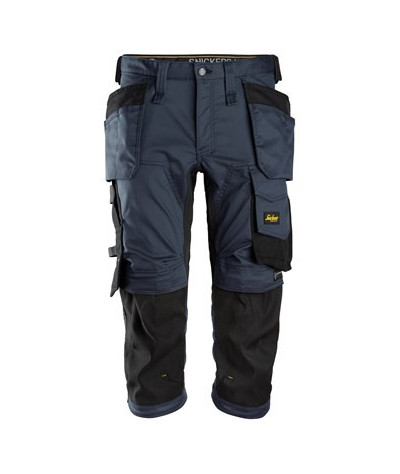 Snickers Workwear Stretchig piratbyxa med hölsterfickor, Snickers W...