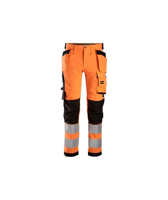 Snickers Workwear Varselbyxa med stretch och hölsterfickor, klass 2...