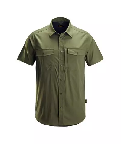Snickers Workwear Kortärmad skjorta, Snickers Workwear | ADT Tryck