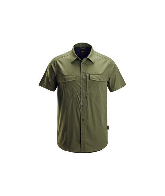 Snickers Workwear Kortärmad skjorta, Snickers Workwear | ADT Tryck