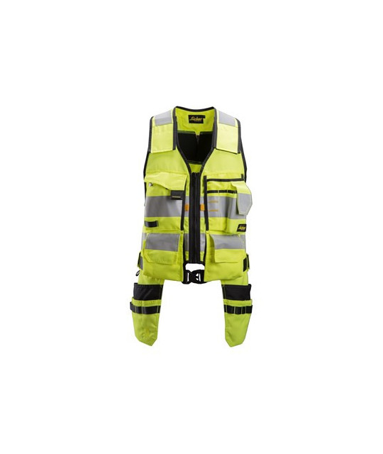 Tool vest, high-visibility clothing class 1