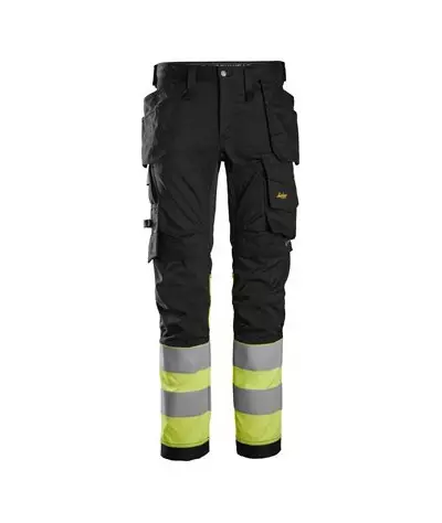 Snickers Workwear Varselbyxa med stretch och hölsterfickor, klass 1...
