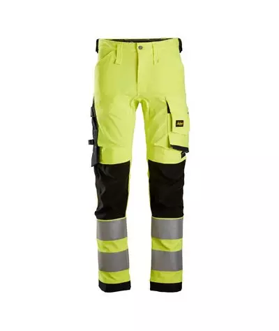 Snickers Workwear Varselbyxor med stretch, klass 2, Snickers Workwe...