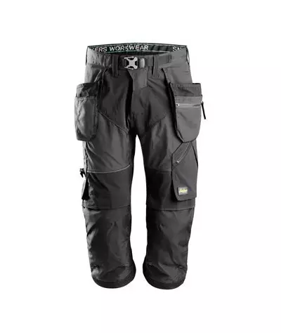 Snickers Workwear Piratbyxor+ med hölsterfickor, Snickers Workwear ...