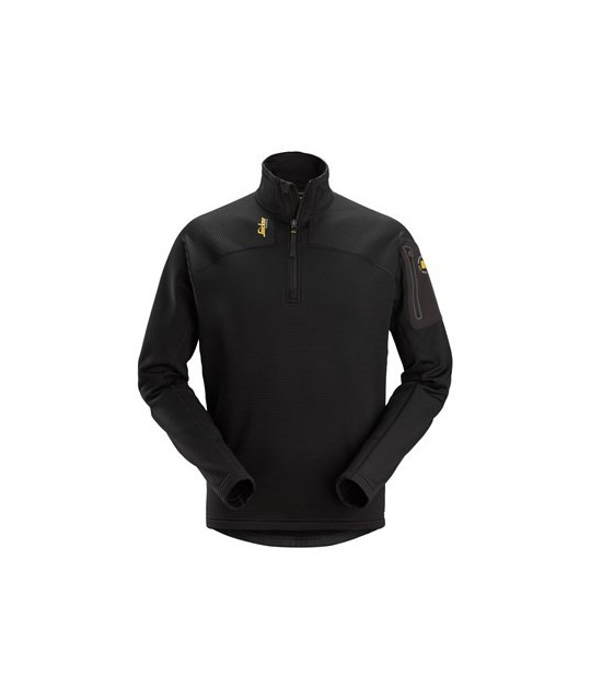 Snickers Workwear Body Mapping ½ Zip Microfleecetröja
