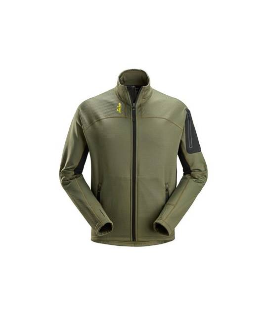 Snickers Workwear Body Mapping Microfleecejacka, Snickers Workwear