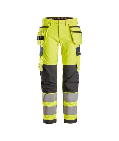 holster pockets, high visibility garment class 2