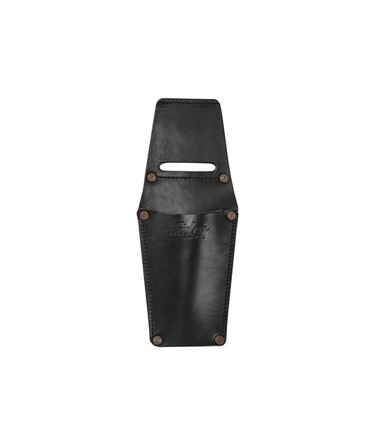 Long leather tool pocket