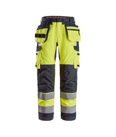 Snickers Workwear Varselbyxa med hölsterfickor, klass 2