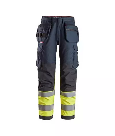 Snickers Workwear Varselbyxa med hölsterfickor, klass 1, Snickers W...