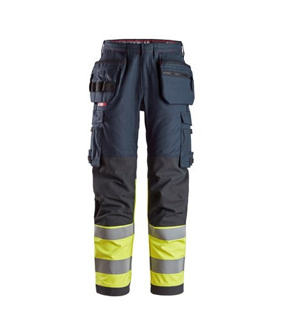 Snickers Workwear Varselbyxa med hölsterfickor, klass 1