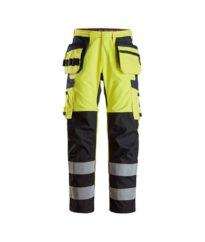 Snickers Workwear Varselbyxa med hölsterfickor, klass 2
