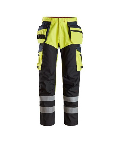 Snickers Workwear Varselbyxa med hölsterfickor, klass 1