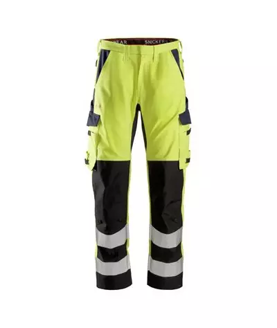Snickers Workwear Varselbyxa med förstärkningar, klass 2, Snickers ...